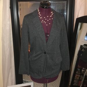 Dark cloth blazer